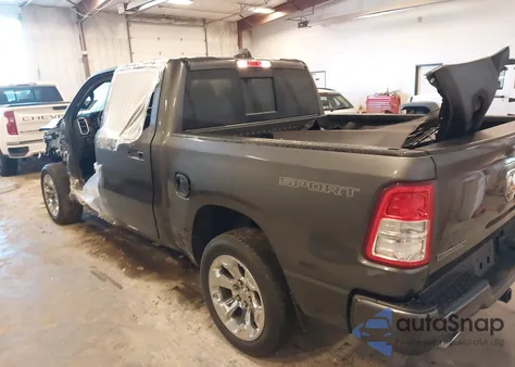 2022 Ram 1500 Big Horn 4X4 5'7 Box z USA, uszkodzony, nr VIN 1C6SRFFT0NN417879